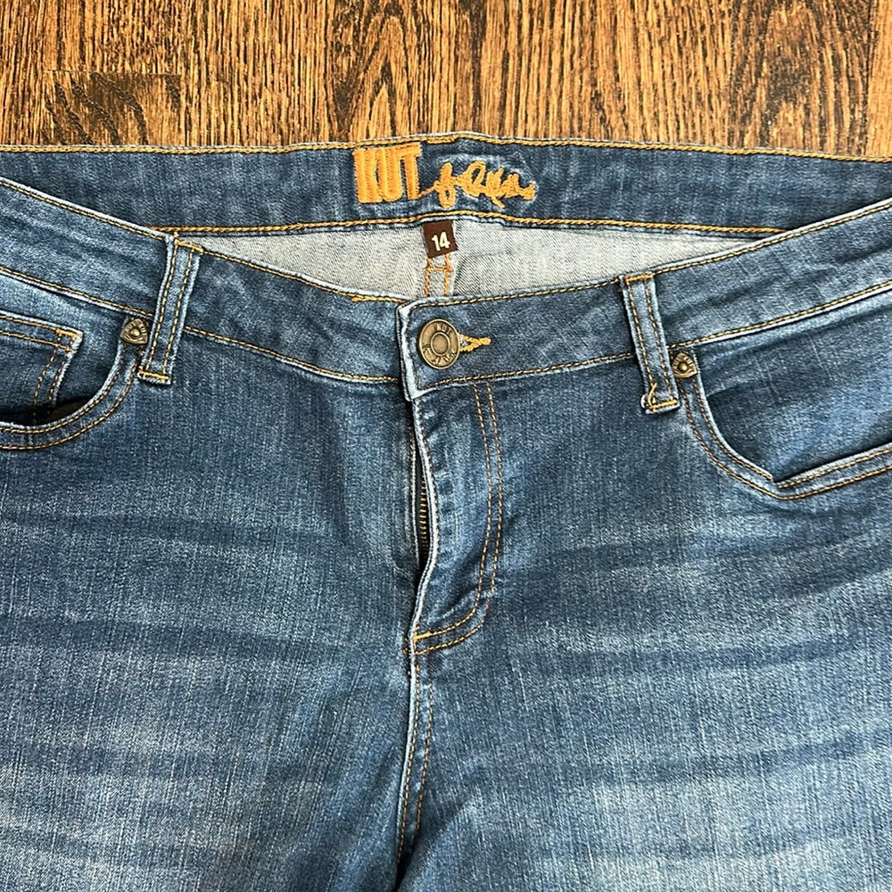 Kut from the cloth straight jeans